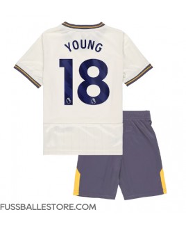 Günstige Everton Ashley Young #18 3rd trikot Kinder 2024-25 Kurzarm (+ Kurze Hosen)